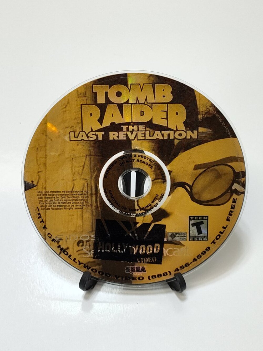 Sega Dreamcast Tomb Raider Last Revelation Retro Action Adventure Game Disc OS